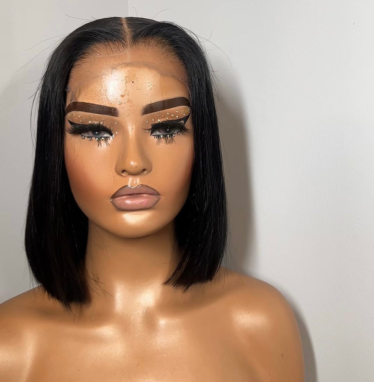 5x5 Closure Straight Bob Wig