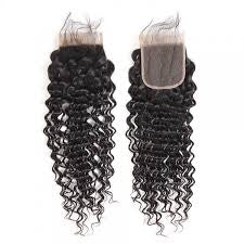 Deep Wave 4x4 Transparent Closure